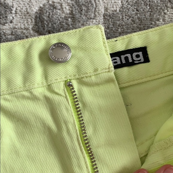 Alexander Wang Bite Short Neon Green Highlighter - Picture 9 of 12